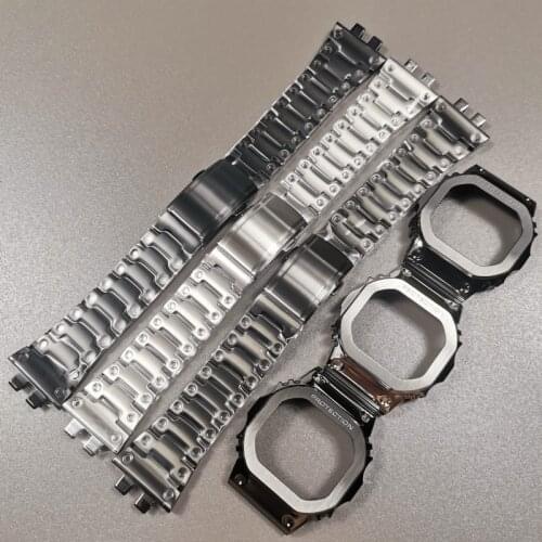 GMWB5000 Watchband and BezelGMWB5000 Watch Band Strap Metal Stainless Steel Watchband Case Frame Bracelet Repair Tools