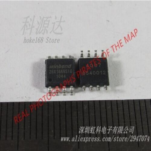 W25X16AVSSIG 25X16AVSIG 16M-BIT SERIAL FLASH MEMORY WITH 4KB SECTORS AND DUAL OUTPUT SPI in stock 10pcs/bag bulk