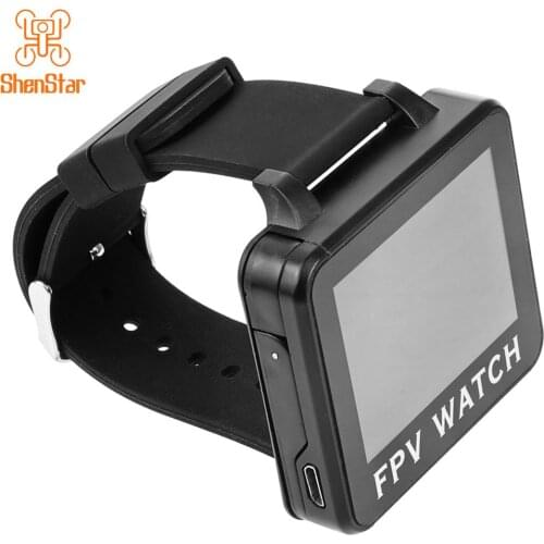 200RC 2" TFT LCD Display Wearable Watch 5.8G 48CH Monitor Wireless Receiver for FPV RC Drone Quadcopter Aircraft Suits Men Women