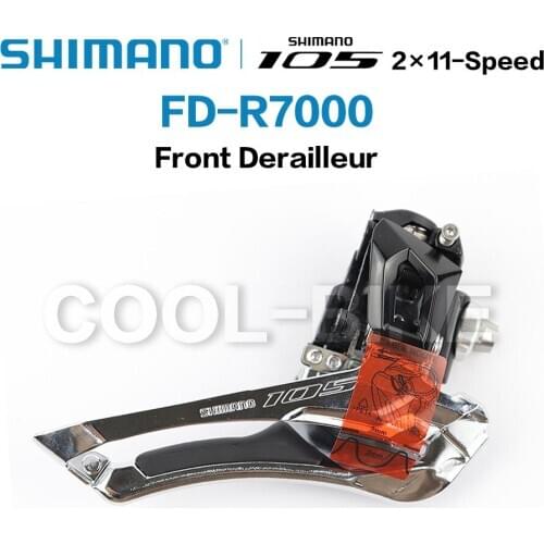 Shimano 105 FD-R7000 5800 5801 Front Derailleur 2x11 Speed Bicycle Front Derailleur 5800 R7000 Braze on Clamp Band