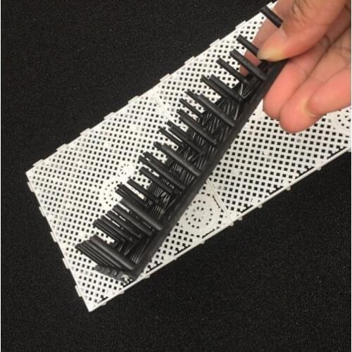 2pcs Fish Tank Under Gravel Bottom Filtration Plate Board Filter System for Filter Equipment Materials Sediment Aquarium Filter