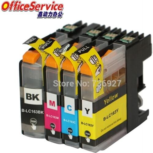 Compatible Ink Cartridge LC161 LC163 For Brother DCP-J152W DCP-J552DW DCP-J752DW MFC-J245 MFC-470DW MFC-650DW J870DW printer