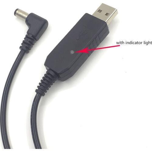 USB Charger Cable for BaoFeng UV-5R Walkie Talkie Two Way Ham Radio UV-5RA UV-5RE TYT TH-F8 UV-82HP UV-9R Plus UV-82 Charging