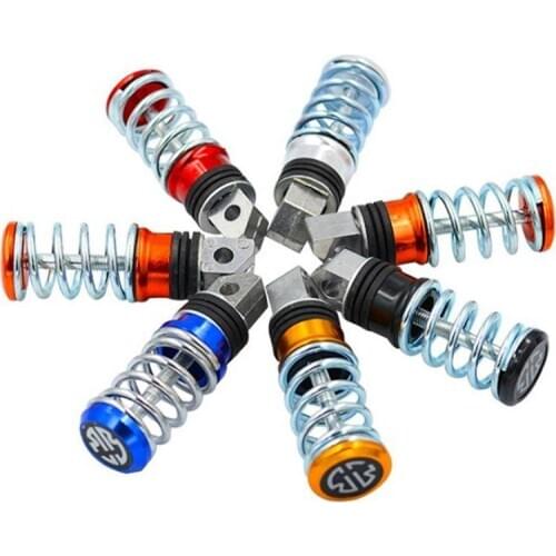 1pair Motorcycle Scooter Spring Pedal Rear Foot Rest Pegs for Zuma Yamaha