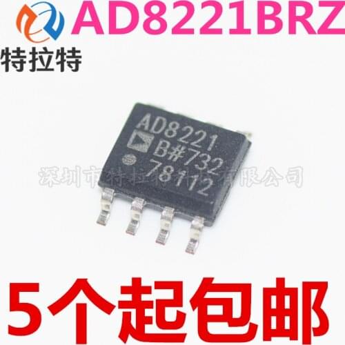10pcs/lot AD8221ARZ AD8221BRZ AD8221AR AD8221 SOP8 IC In Stock