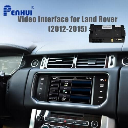 Android system car video interface for Land Rover (2012-2015) GPS navigator multimedia radio player interface system upgrade