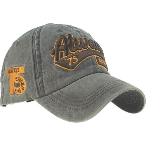 2020 Fashion distressed washed letter Always baseball cap outdoor sports shade cap new men and women travel casual snapback hat