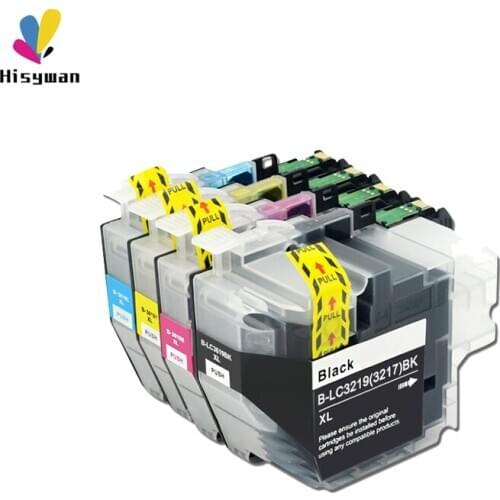 Hisywan LC3217 LC3219 Ink cartridge For Brother MFC-J5330DW J5335DW J5730DW J5930DW J6530DW J6935DW printer