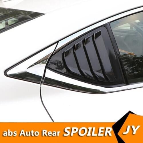 For LEXUS ES260 ES300 ES350 2019-2020 Sedan ABS Rear Door Window shades Louver Frame Window Sill Molding Cover Sticker Trim