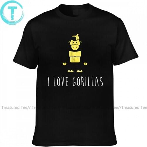 Gorilla T-Shirt Summer Awesome 100 Cotton T Shirt Printed Short Sleeves Tshirt Mens 5xl