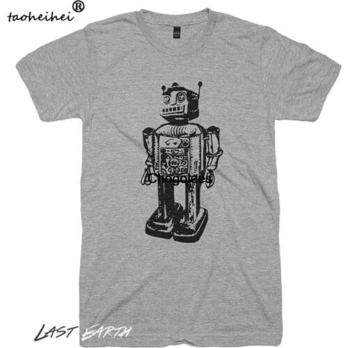 Robot Shirt Geek Gift Vintage Shirts Mens Womens Kids Tshirts Gifts