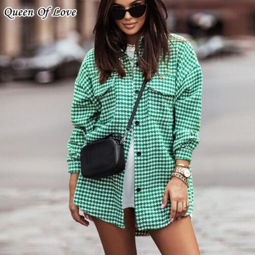 LAUZUOLA Women's Plaid Shirts