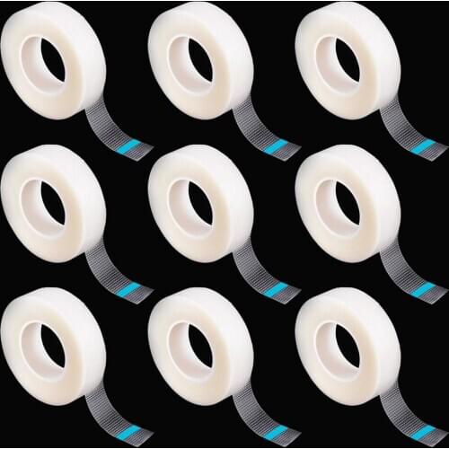 3/6/12 Roll Lash Tape Breathable Easy to Tear Isolation Eyelash Extension Under Eye Pad Tape PE Adhesive Grafting Tape