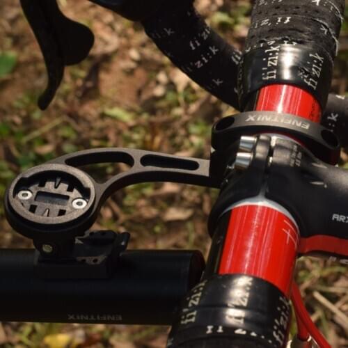 Enfitnix multi-functional Bike Out Front Stem Computer Mount GPS Holder for Lamp Bracket GARMIN Edge Bryton Gopro