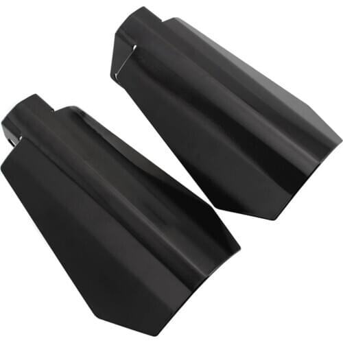 Motorcycle Stainless Steel Glossy Black Shade Hand Guard Handguards For Harley Sportster XL Dyna Baggers Falling Protection