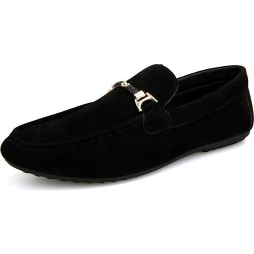 Men Loafers Shoes Man 2019 Spring Summer Men Casual Shoes Slip on Light Flock Youth Men Shoes Breathable Flat Footwear Male