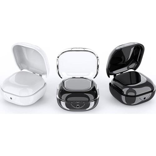 Transparent Case for Samsung Galaxy Buds Live Wireless Bluetooth Earphone Case Portable Earphone Cover for Galaxy Buds Live Box