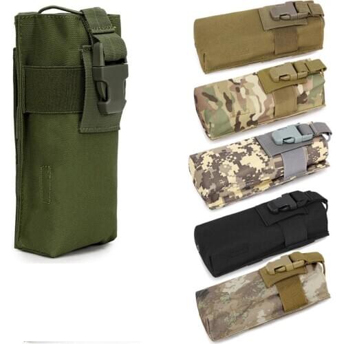 Outdoor Hunting Military Tactical Airsoft Paintball Molle pouch Radio Talkie Water Bottle Bag Pouch