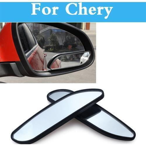 2PCS Universal Car 366 Wide Angle Convex Rear Side View For Chery Eastar Fora IndiS 7 Bonus CrossEastar Kimo Amulet Arrizo