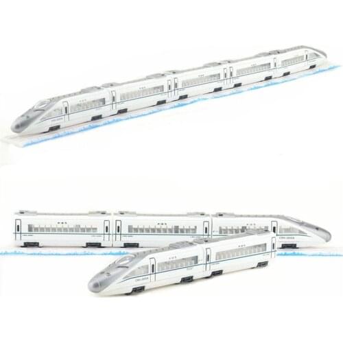 High simulation 1:87 alloy pull back CRH-380A train model for high-speed trains,hot-selling train toys,free shipping