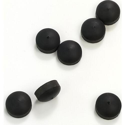 Xmlivet Free shipping 10pcs/lot 13MM Black bakelite cue tips for JUMP/BREAK cues/ pool bakelite cue tips Billiard accessories