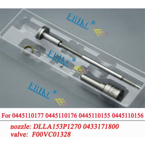 0445110177 DLLA153P1270 F00VC01328 Injector Spare Parts Nozzle Valve Sealing Rings F00VC99002 for 0 445 110 177