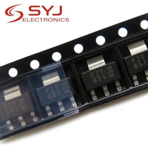 10pcs/lot FZT605TA FZT651TA FZT653TA FZT751TA FZT968TA FZT605 FZT651 FZT653 FZT751 FZT968 SOT-223 In Stock
