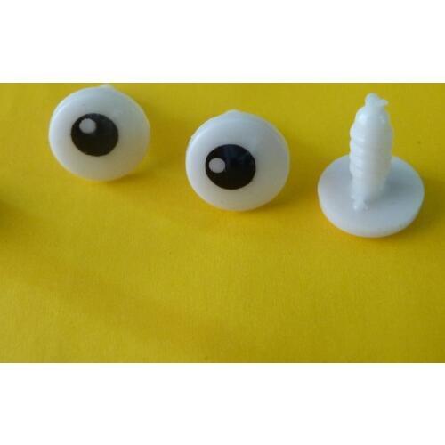 300pcs/lot 13mm new toy eyes white Dot toy accessories