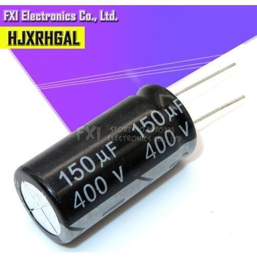 5PCS 400v150uf 150uf400v 18*40 Electrolytic capacitor 400v 150uf 18x40