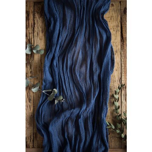 70inch boho Gauze table Runner Wedding decor Event centerpiece runner Cheese cloth reception decor Cotton wedding tablecloth