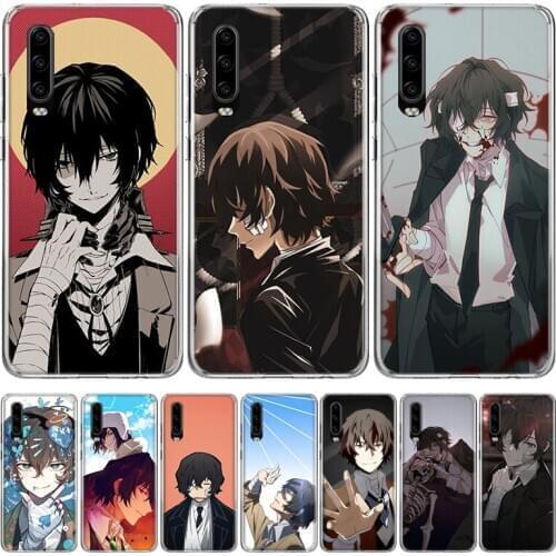 Bungou Stray Dogs Dazai Osamu Phone Case for Huawei P40 P30 P20 Mate 30 20 10 Pro P10 Lite P Smart Z + 2019 Gift Coque Cover Cap