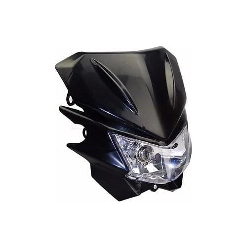 Black 35W Off Road Dirt Bike Enduro Motorcycle Headlight For Honda Kawasaki Suzuki Yamaha KTM