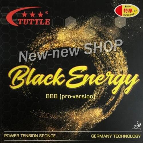 ITTF Tuttle Black Energy 888 Germany Cake Sponge 40+ Table Tennis rubber, ping pong rubber Free shipping