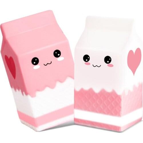 050 Fake Milk box Home Artificial Decorations Artificial Foods & Vegetable 6*11.5cm