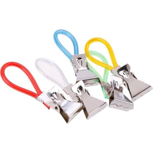 5PCS/lot Tea Towel Hanging Clip Storage Hanger Hooks Towel Hanging Portable Tea Tissue Rack Kitchen Bathroom Picnic Multi Hook