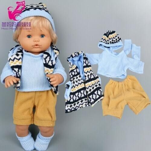 Nenuco Doll clothes hat scarf for Ropa Y Su Hermanita baby doll sweater warm hat