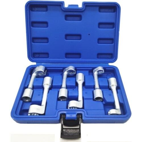 Diesel Fuel Injector Line Injection Socket Tool Set 1/2" Drive 12 14 16 17 18 19mm