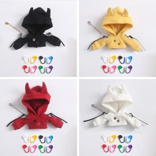 New ob bjd Cute Color Pin Hat Sweater Shirt for ob11,molly,1/12 bjd,obitsu11 Doll Clothes Accessories