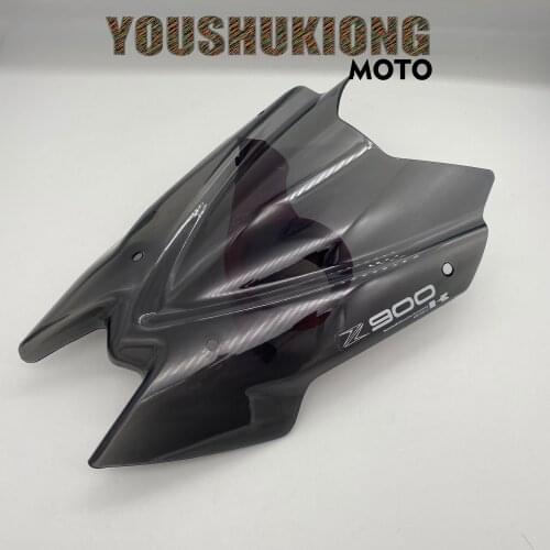 Motorcycle fairing windshieldcover high quality fit for z900 21year Windshield Wind Deflectore Smoke Clear