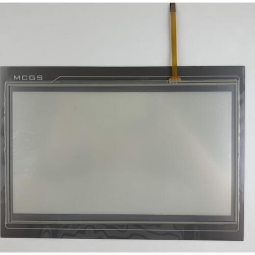TPC1062K 10 inch Touch Screen Glass + Membrane Film for MCGS HMI Panel repair~do it yourself, Have in stock