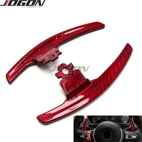Carbon Fiber Steering Wheel Paddle Extension Shifter For BMW 1 2 3 4 5 6 7 Series X1 X2 X4 X5 X6 M3 M4 M5 M6 X5M X6M F20 F30 F10