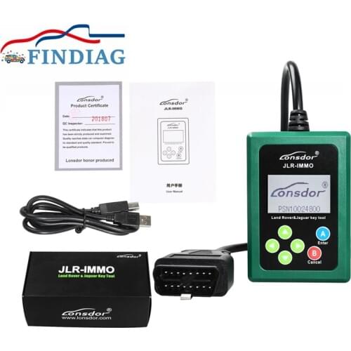Lonsdor JLR IMMO Device Add KVM and BCM for Land Rover Auto Key Programmer by OBD for Jaguar Support Update Online