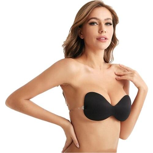 Thickened Womans Accesories Chest Stickers Adhesive Lift Up Strapless Blackless Magic Bra Silicona Push Up Nipple Cover Breast
