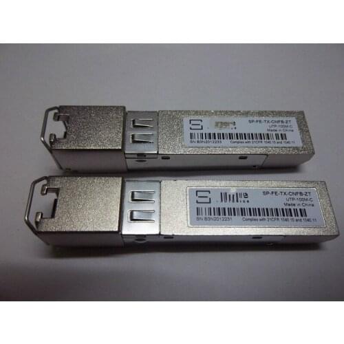 For source UTP-100M-C optical module SP-FE-TX-CNFB-ZT electrical port 100M