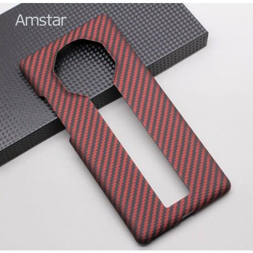 Amstar High-end Luxury Pure Carbon Fiber Phone Case for Huawei Mate 40 RS Ultra-thin Carbon Fiber Cover Case for Mate 40 RS