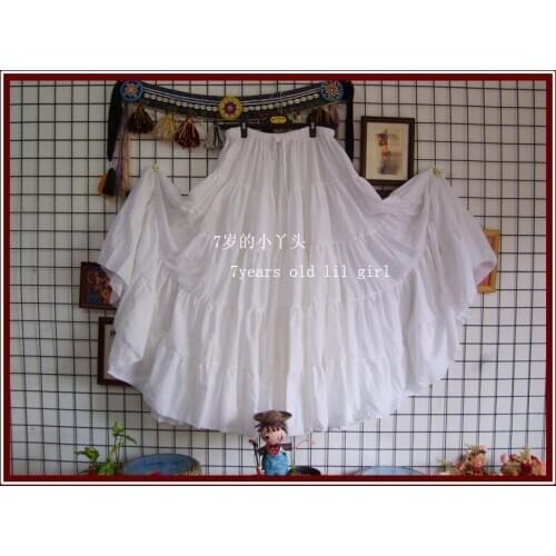 5Tiered 20Yards100%Cotton Tribal Belly Dance Skirt EA02