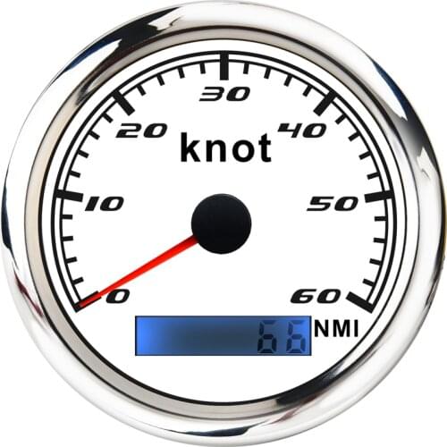 0~30 knots/0~60 knots GPS Speedometer Gauge with GPS Antenna for Car Boat