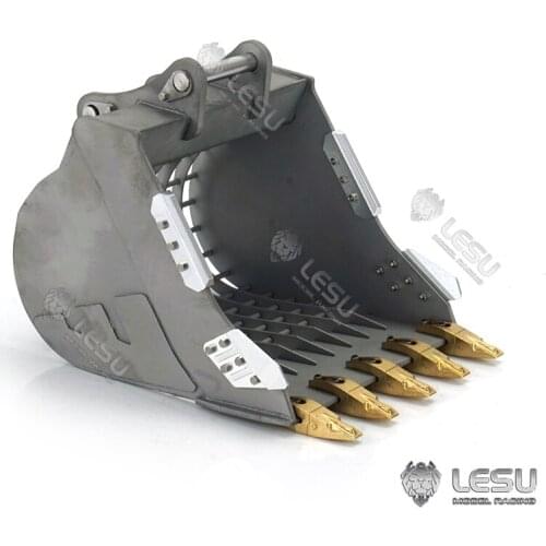 1/14 RC LESU Metal Bucket for Hydraulic Excavator Komatsu AC360 Model Truck TH17014-SMT2