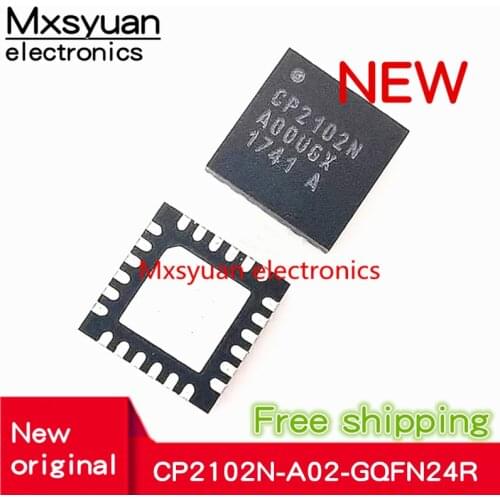5pcs~20pcs/lot CP2102N-A02-GQFN24R CP2102N CP2102N-A02 QFN24 CP2102N-A02-GQFN24 New original