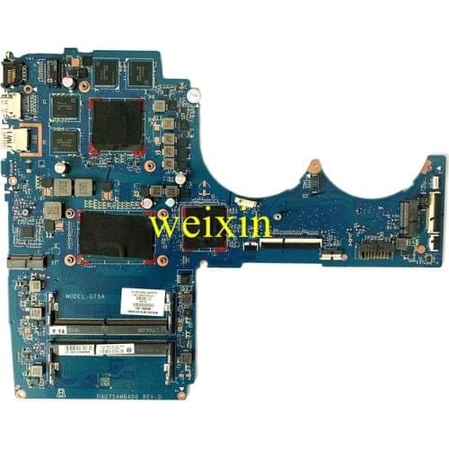 For HP OMEN 15-CB Laptop Motherboard With SR32Q i7-7700HQ CPU GTX1050 2GB GPU 926304-601 926304-501 DAG75AMBAD0 mainboard tested